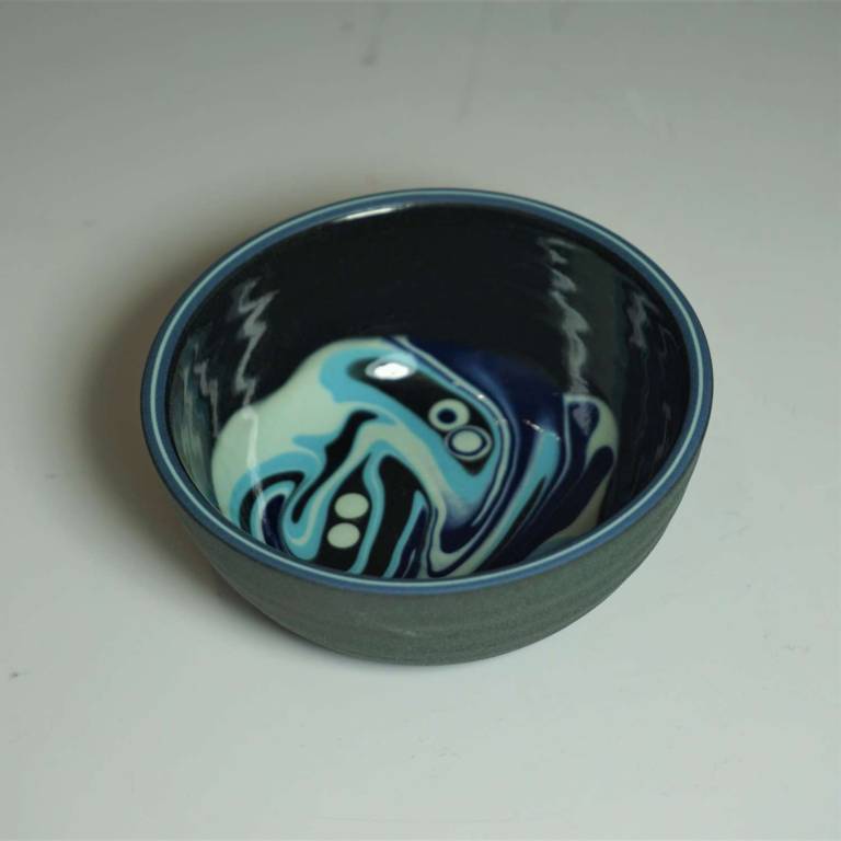 Chiisana Bowl Blue/Grey