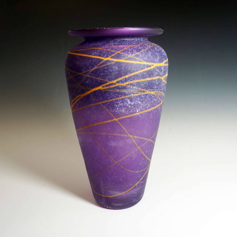 Medium Purple Classic Vase