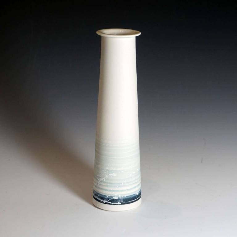 Seascape Lipped Vase