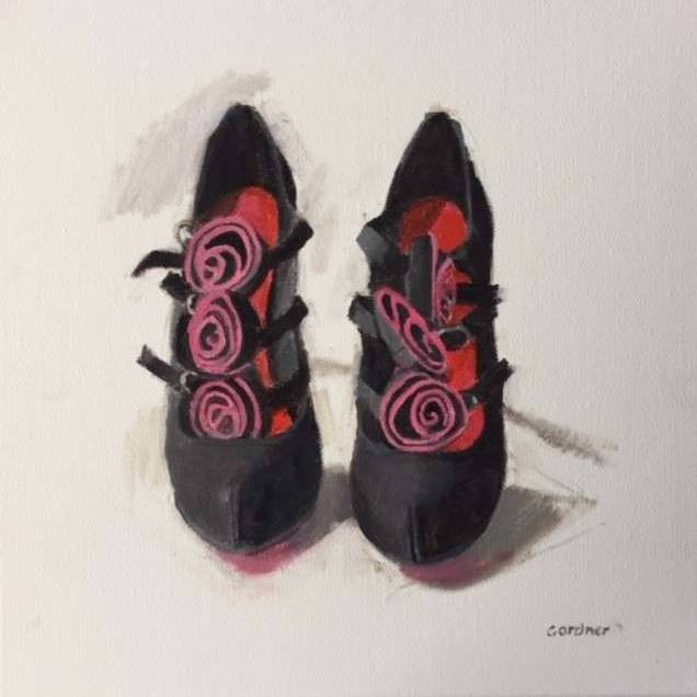 Shoes with Rosettes