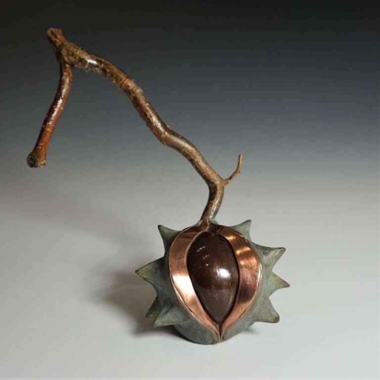 Bronze Finish Spiky Conkers