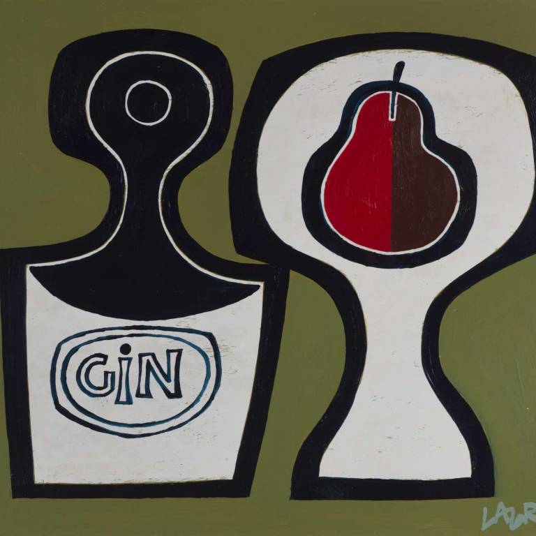Gin and Red Pear