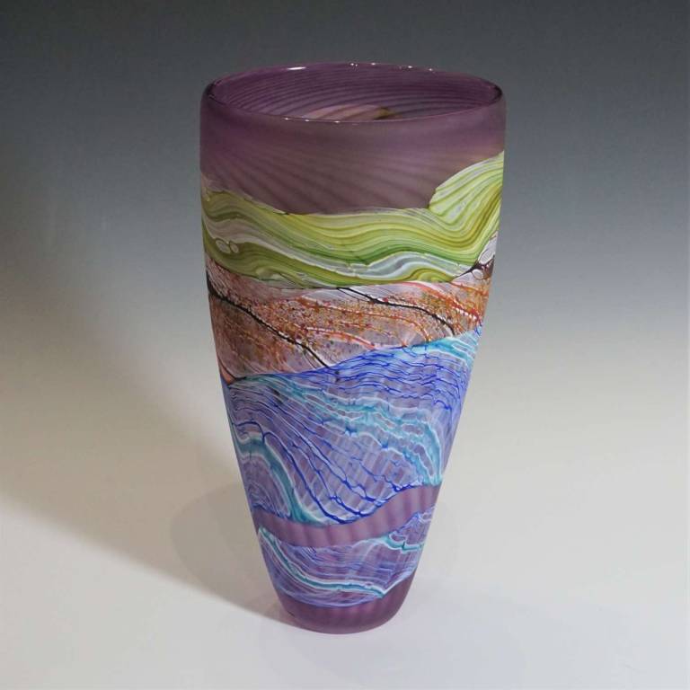 Medium Tall Amethyst Vase